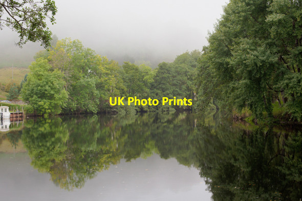 Photo 6"x4" Still river in Killin Killin\/NN5732 c2013