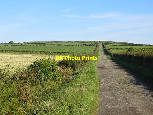 Photo 6"x4" Road to Auchintirrie Straad c2013