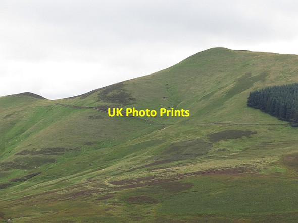 Photo 6"x4" Old Kirk Road across Scald Law Silverburn\/NT2060 c2013