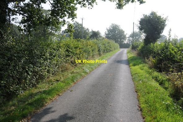 Photo 6"x4" Country road near Bethel Cwm\/SO0595 c2013