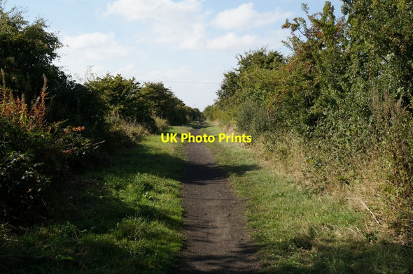 Photo 6"x4" The former Withernsea to Hull rail line Hedon c2013