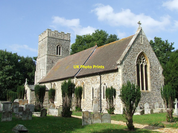 Photo 6"x4" St Mary Bentley Potash c2013