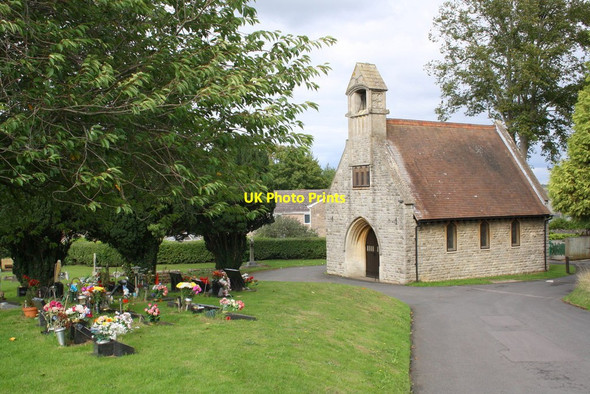 Photo 6"x4" Chapel in Headington Cemetery off Dunstan Road Headington c2013