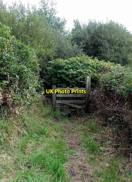 Photo 6"x4" Stile across a track between Grovesend and Gorseinon Gorseinon c2013