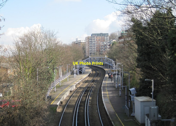 Photo 6"x4" Maze Hill railway station, London Greenwich\/TQ3977 c2010