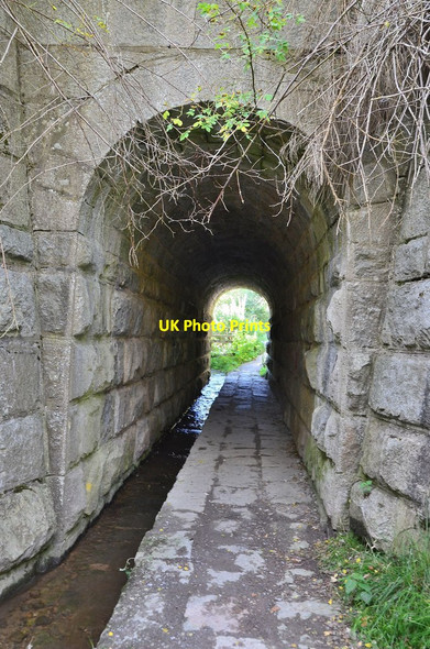 Photo 6"x4" Pedestrian tunnel below the Strathspey Railway line Dalfaber c2013