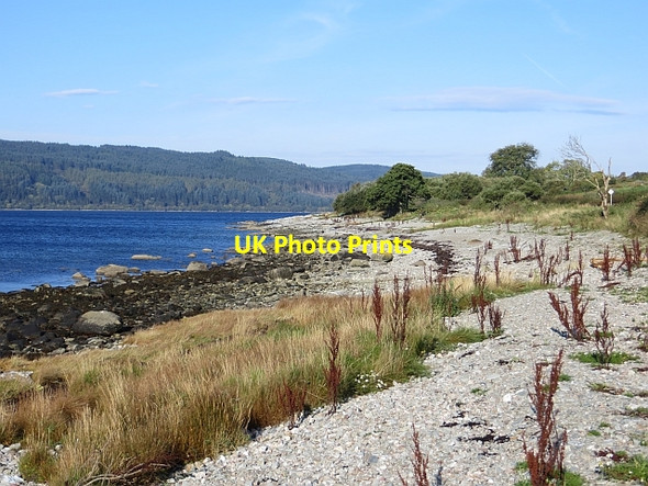 Photo 6"x4" Beach by Glecknabae Clate Point c2013