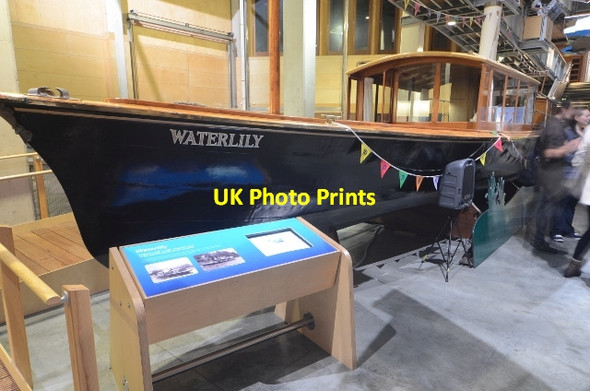 Photo 6"x4" Waterlily pleasure boat - Falmouth Falmouth c2013 P1