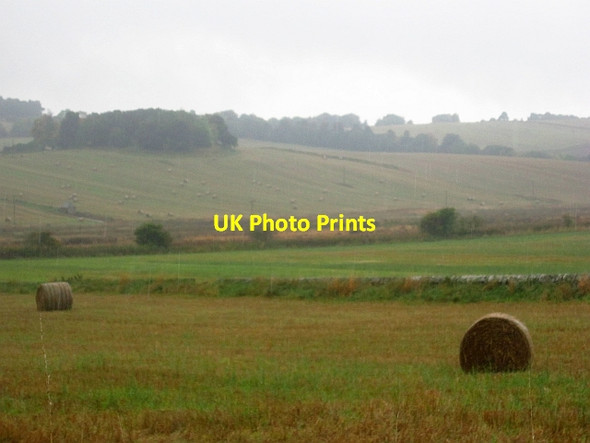 Photo 6"x4" Round bales, Myrecairnie Foodieash c2013