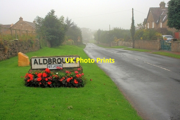 Photo 6"x4" Approaching Aldbrough St. John Aldbrough St John c2013