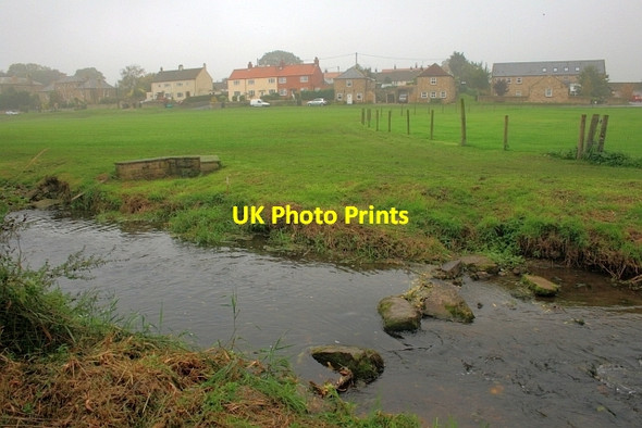 Photo 6"x4" Stepping Stones Across Aldbrough Beck Aldbrough St John c2013