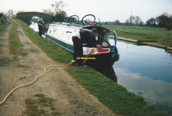 Photo 6"x4" Shropshire Union Canal and Bremilow's Bridge Barbridge c1996