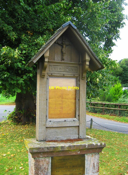 Photo 6"x4" Worfield War Memorial (3), Main Street, Worfield, Shrops Worfield c2013