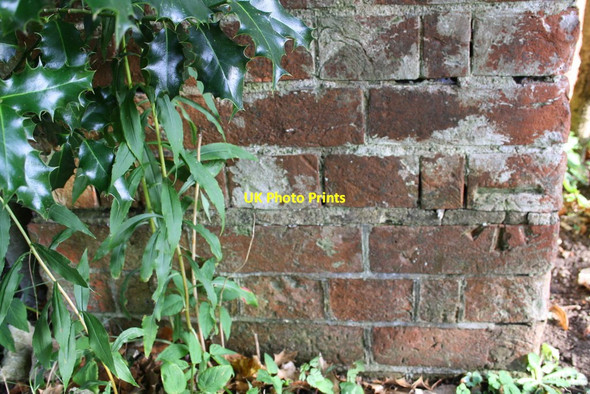 Photo 6"x4" Benchmark on buttress of All Saints Church Headington c2013