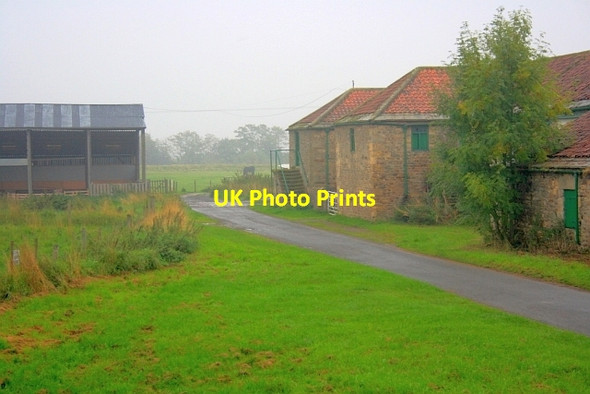 Photo 6"x4" Farm Buildings at Holme House High Coniscliffe c2013