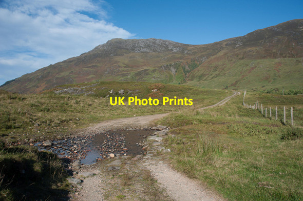 Photo 6"x4" Track to Morvich Carn-gorm c2013