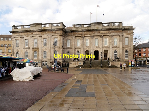 Photo 6"x4" Ashton-Under-Lyne Town Hall Ashton-Under-Lyne c2013
