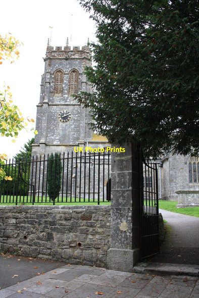Photo 6"x4" Entrance to St George's Church from Fordington Green Dorchester\/SY6890 c2013