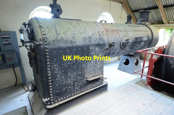 Photo 6"x4" Parkandillick - Boiler Treviscoe c2013