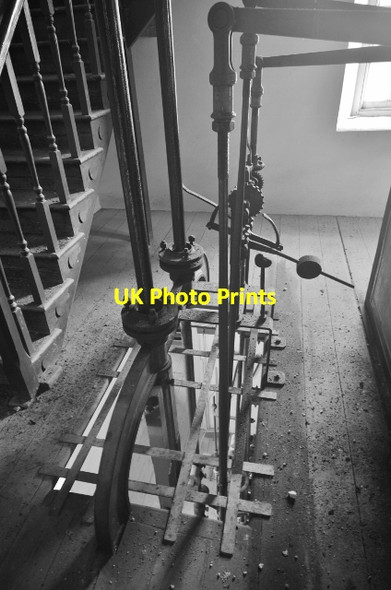 Photo 6"x4" Parkandillick Beam Engine Treviscoe c2013