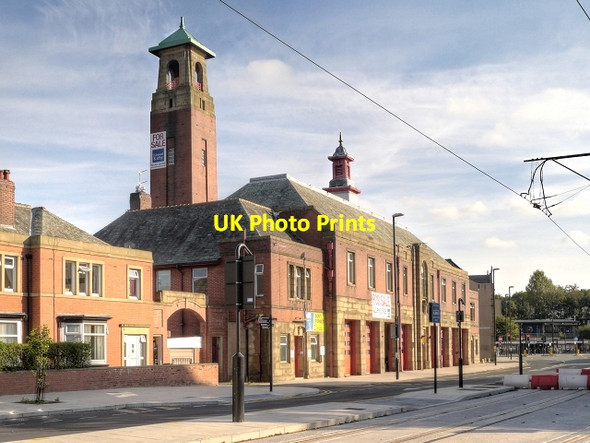 Photo 6"x4" Rochdale Fire Station Rochdale c2013