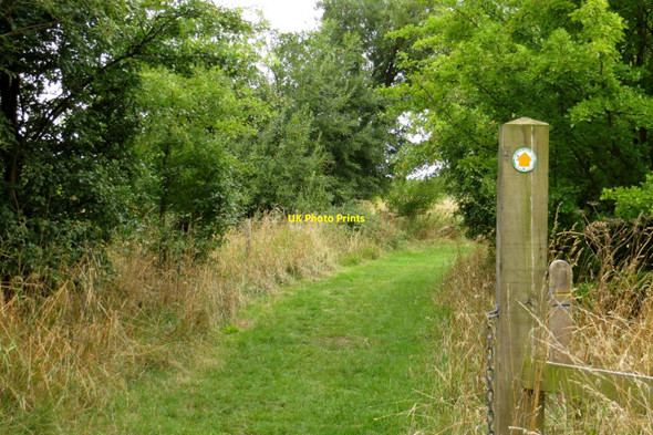 Photo 6"x4" Footpath by the River Thames Farmoor\/SP4506 c2013