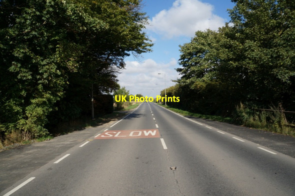 Photo 6"x4" Staithes Road towards Preston, East Yorkshire Salt End c2013