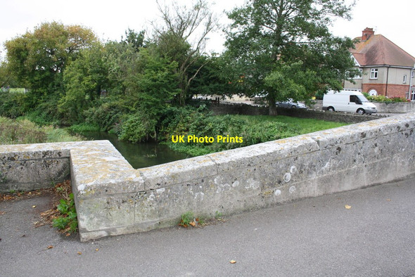 Photo 6"x4" South parapet of Grey's Bridge, London Road Dorchester\/SY6890 c2013