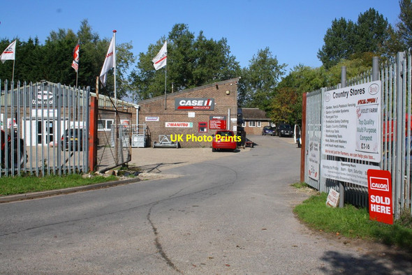 Photo 6"x4" Entrance to CASE IH Agriculture Centre, St Georges Road Dorchester\/SY6890 c2013