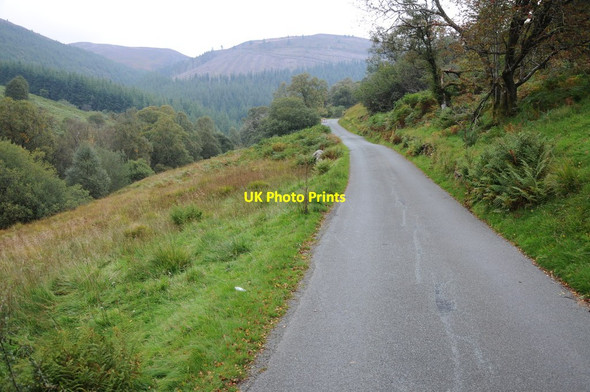 Photo 6"x4" Mountain road above Afon Eiddaw Afon Nadroedd c2013