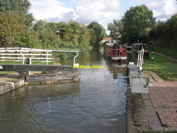 Photo 6"x4" Leaving the lock, Braunston Braunston c2013