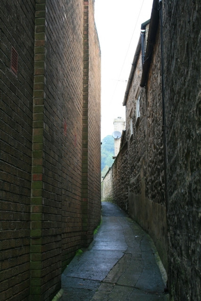 Photo 6"x4" Alleyway, Rothbury Rothbury c2008