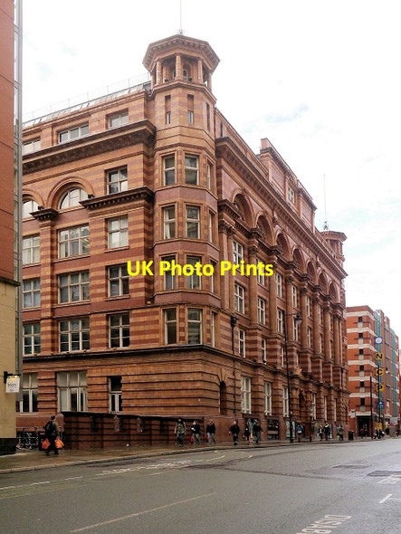 Photo 6"x4" Oxford Street, Churchgate House Manchester c2013