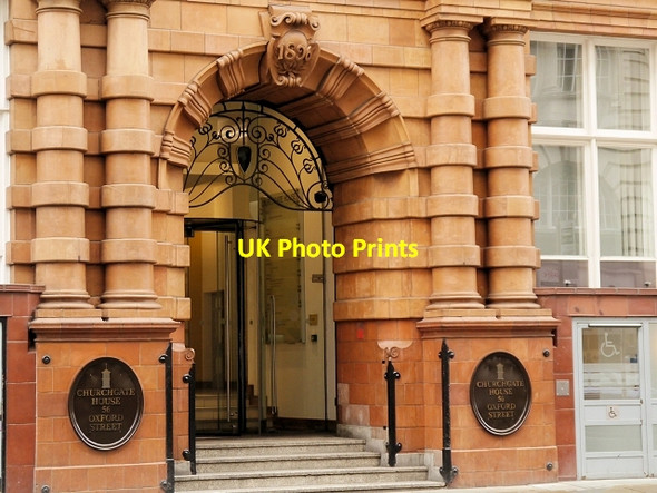 Photo 6"x4" The Tootal, Broadhurst and Lee Building (doorway) Manchester c2013
