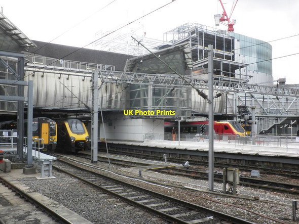 Photo 6"x4" West end, Birmingham New Street Station Lee Bank c2013