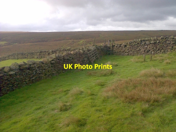 Photo 6"x4" Wall Junction Upper Town\/NZ0737 c2013