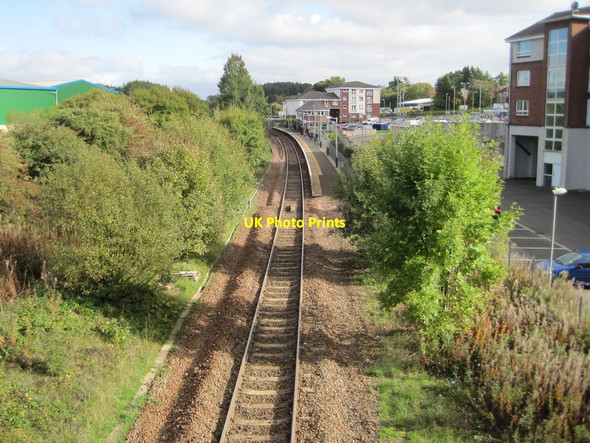 Photo 6"x4" Hairmyres railway station, South Lanarkshire Peel Park\/NS6054 c2013