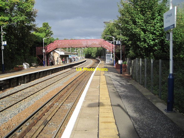 Photo 6"x4" Giffnock railway station, East Renfrewshire, 2013 Merrylee c2013