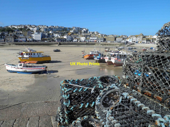 Photo 6"x4" St. Ives harbour from Smeaton's Pier St Ives\/SW5140 c2013