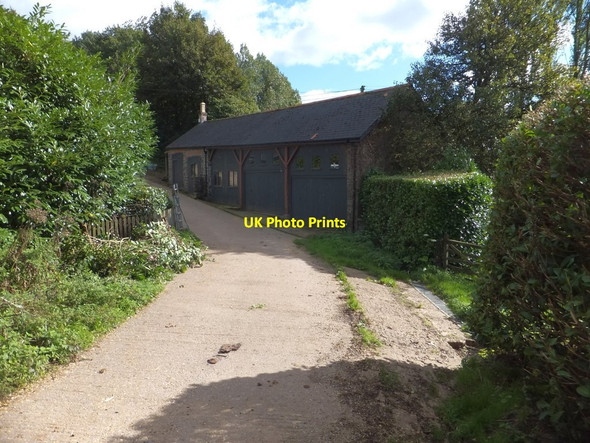 Photo 6"x4" Outbuildings near Coombe House (2) Drayford c2013