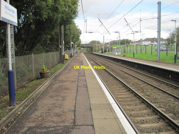 Photo 6"x4" Milliken Park railway station, Renfrewshire Johnstone\/NS4362 c2013