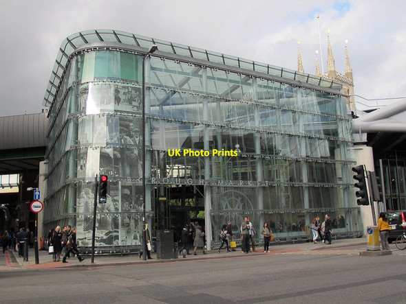 Photo 6"x4" Borough Market new entrance London c2013