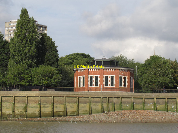 Photo 6"x4" Rotherhithe Tunnel, northern access shaft Stepney\/TQ3481 c2013