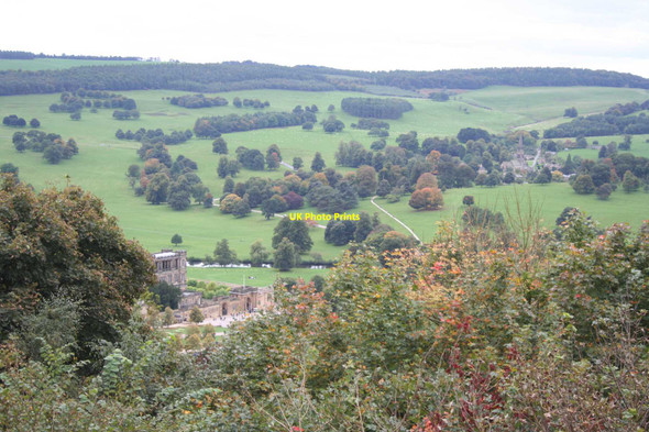 Photo 6"x4" View from the Hunting Tower Edensor c2013