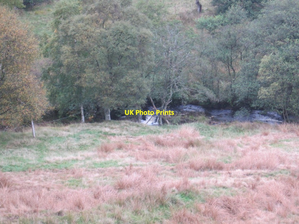 Photo 6"x4" Waterfall on the Tarret Burn Greenhaugh\/NY7987 c2013