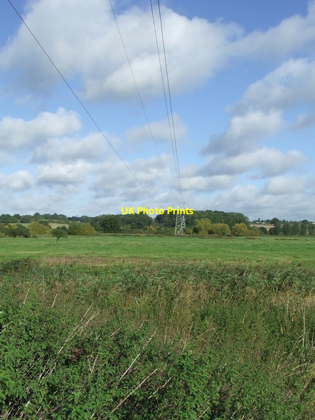 Photo 6"x4" Power Lines Lawford\/TM0931 c2013