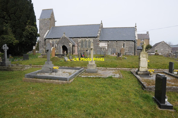 Photo 6"x4" Pendine church Pendine\/Pentywyn c2013
