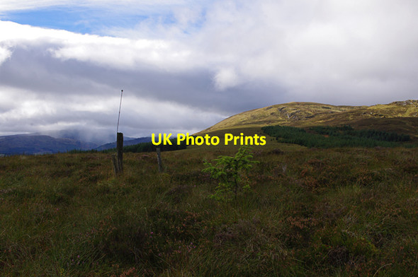 Photo 6"x4" Moorland north of Milton Milton\/NN5001 c2013
