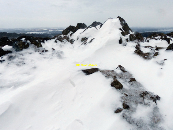 Photo 6"x4" Snow drifts at Bradgate Park Newtown Linford\/SK5110 c2013