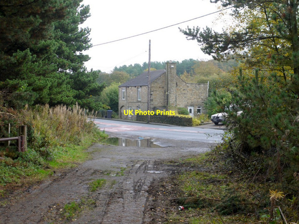 Photo 6"x4" Approaching the main road at Pontop Dipton c2013